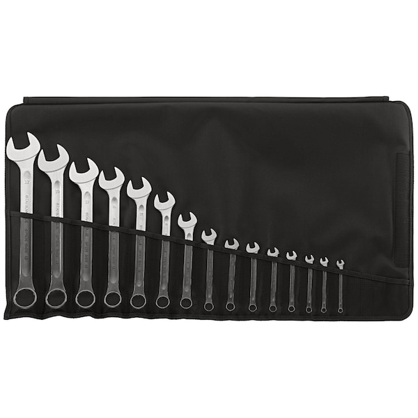 Set: Combination Wrench OPEN-BOX No.13/15 15-pcs.